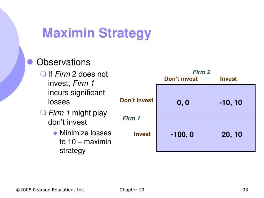 经济学人常用词汇700总结：Maximin strategy（107）