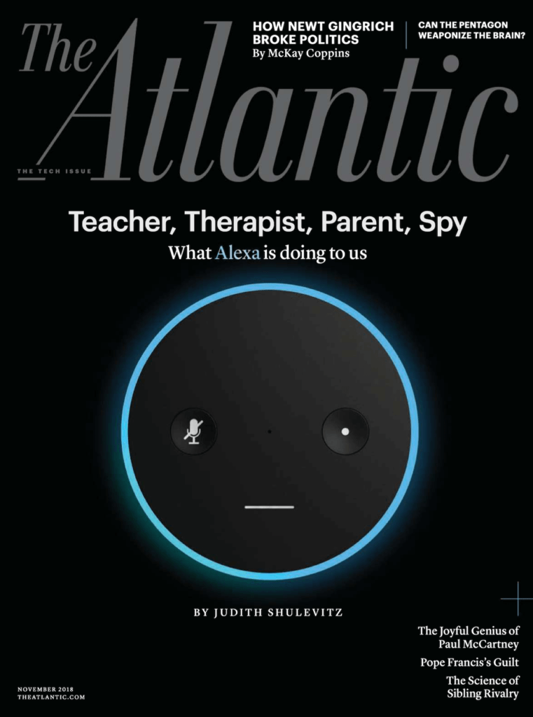 The Atlantic 2018 11th Edition Cover