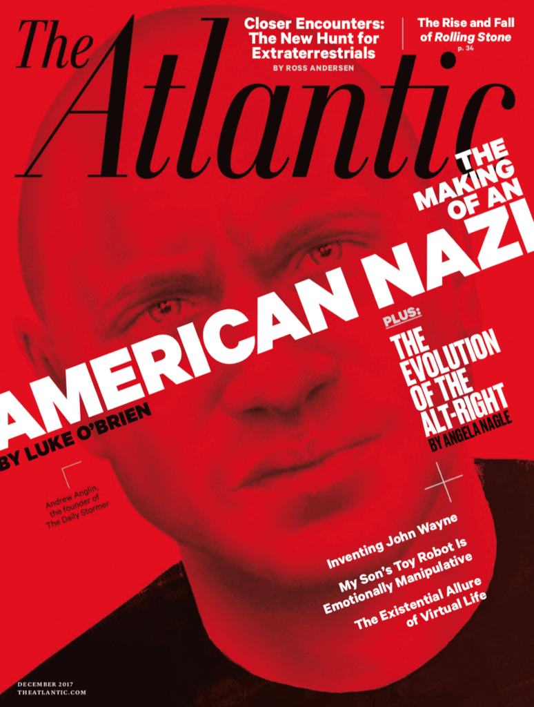 The Atlantic Magazine 2017 12th Edition Cover