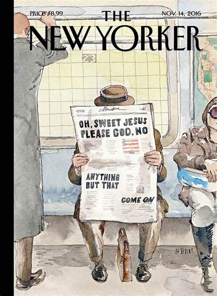 The New Yorker November Edition 2016 Cover