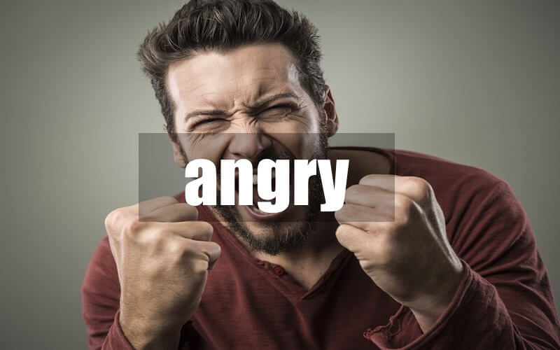 单词辨析：anger和indignation,fury,rage,wrath的区别