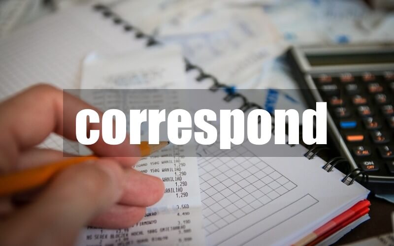 单词辨析：correspond什么意思？和agree,accord,coincide,conform的区别