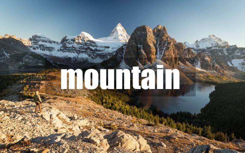 单词辨析：hill和mount,mountain,range,peak的区别